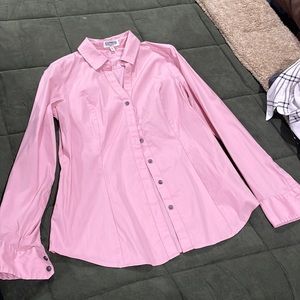 Express ultimate essential shirt size medium in pink